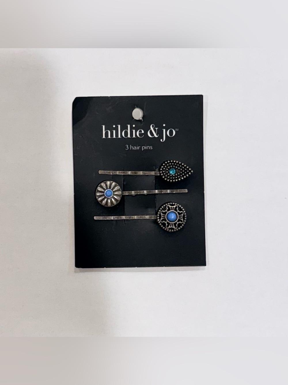 NEW hildie & jo 3 ornamented hair pins